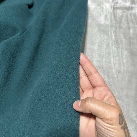 Vintage Wellington PeaCoat Womens 14R Emerald Green ILGWU Thinsulate Wool USA - Picture 3 of 11